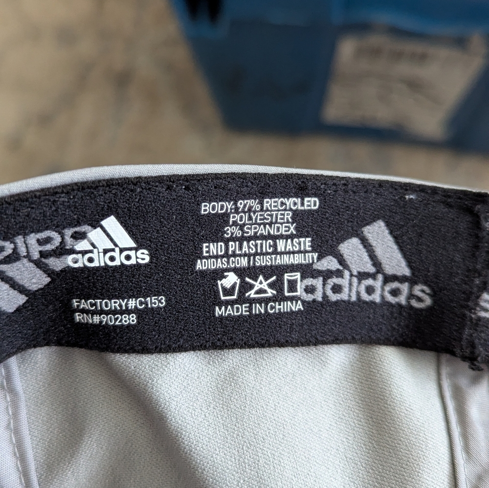 Adidas Light Gray Baseball Cap - image 6